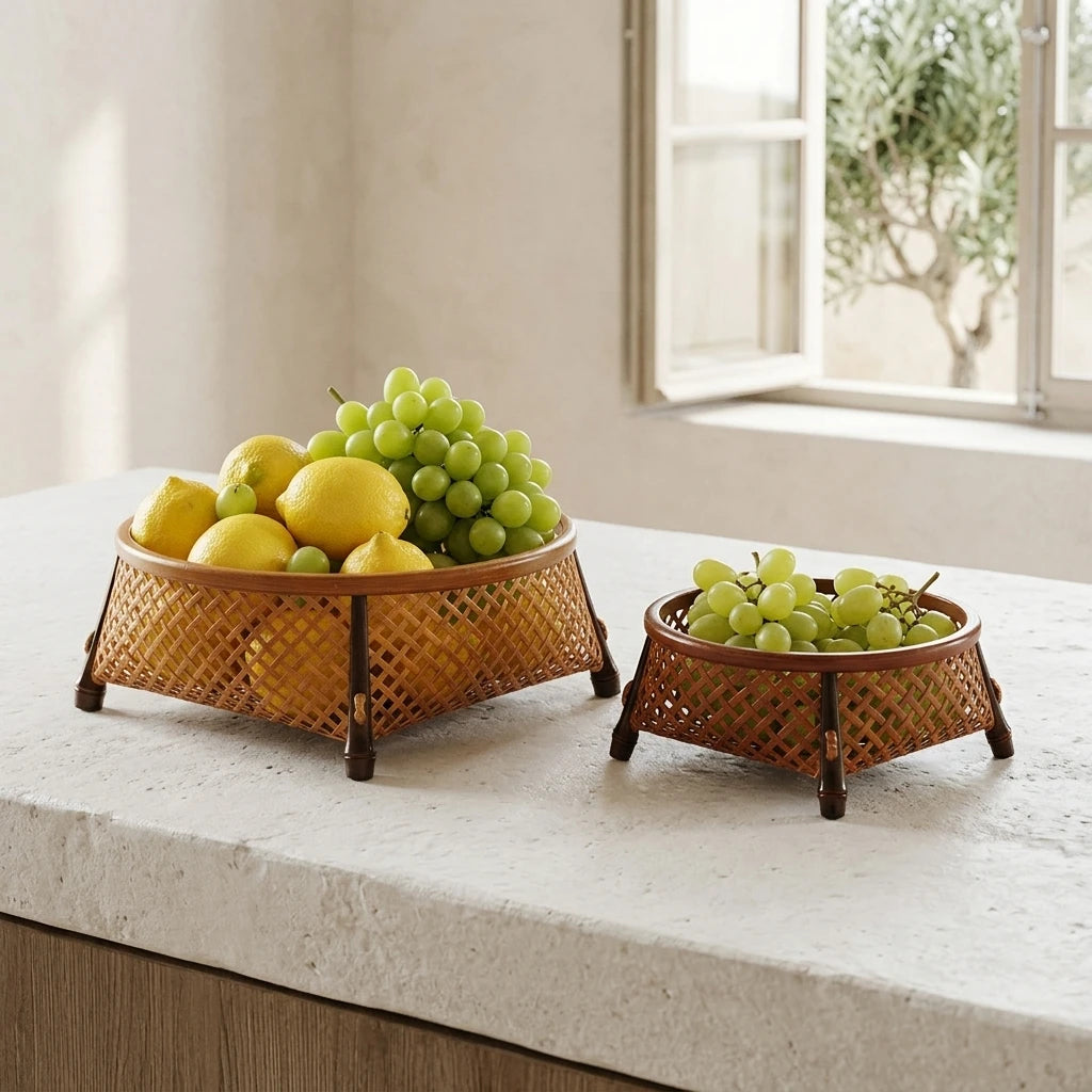 Mediterranean Kitchen Fruit Basket